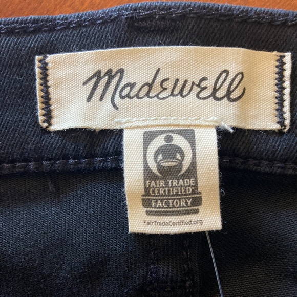 NWT Madewell 9" Mid-Rise Skinny Jeans in Lunar Wash Size 23P - Picture 5 of 7